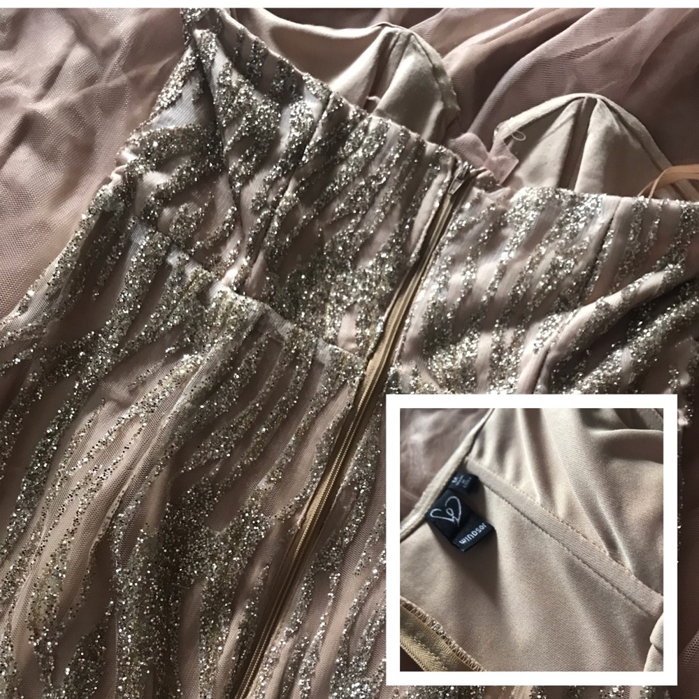 Gold Prom Dress - Picture 5 of 7